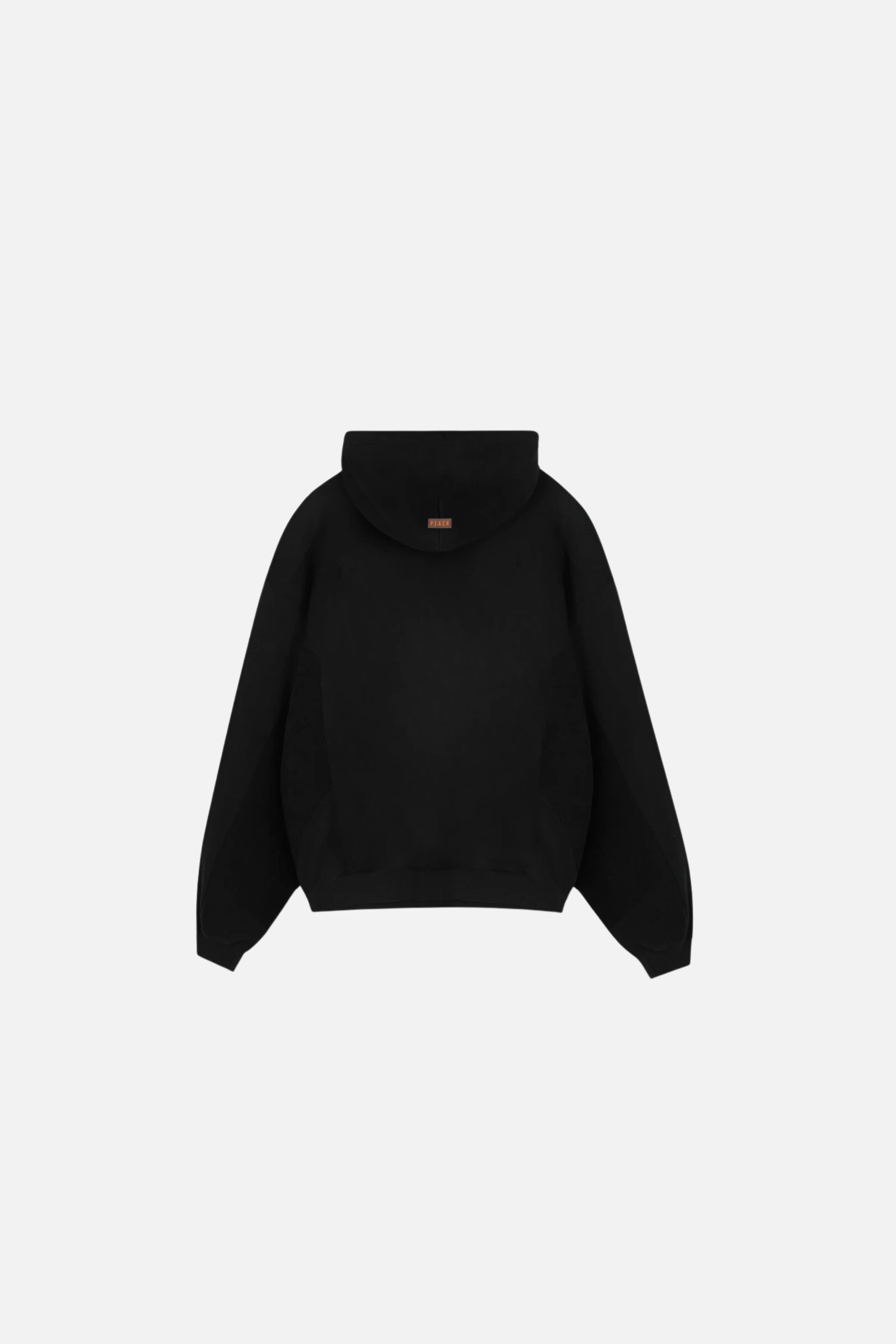 Delusion Black Zipper Hoodie - Image 2